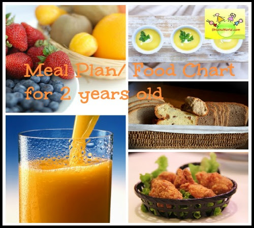 vegetarian meal plan for 1 year old