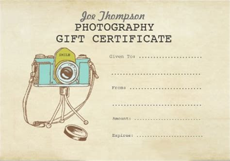 In this article, we will guide you through the process of creating a free online gift certificate template that will leave. free 9 sample attractive photography gift certificate templates in psd