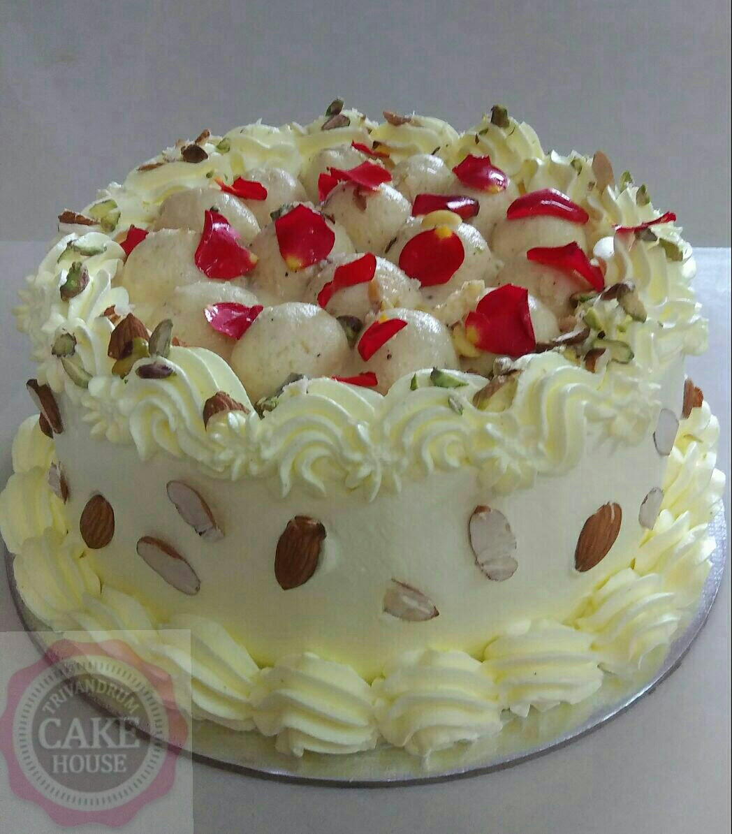 Rasmalai cake | Trivandrum Cake House TM | Online Cake ...