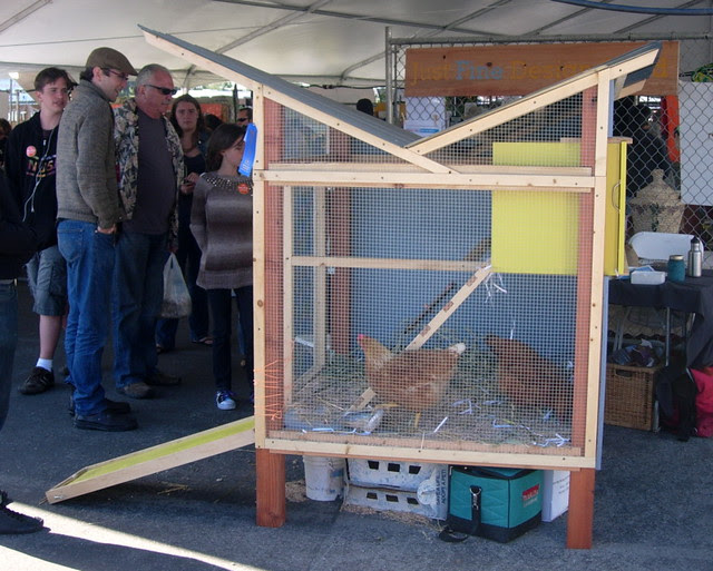 Maker Faire Bay Area 2010 Chick-in-a-Box Chicken Coop | Flickr - Photo ...