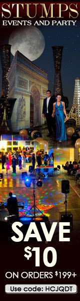 5% off event decorations! Use code PRCJF9