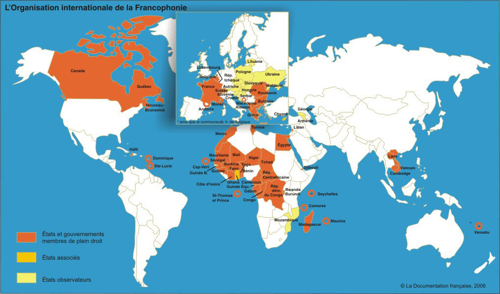 La Francophonie Autour Du Monde