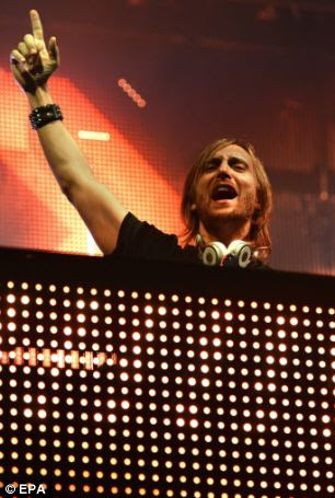 David Guetta is one of the world's top DJs and often plays at Ushuaia