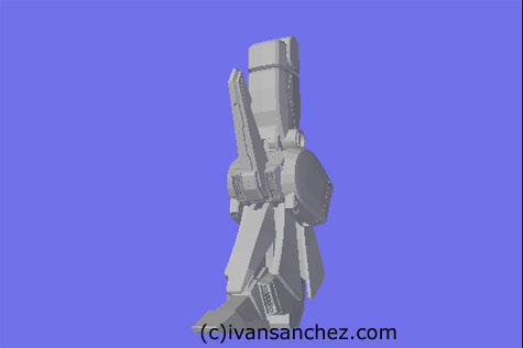 ZZ FAZZ Double Zeta gundam seed 3d mesh cg sandrum