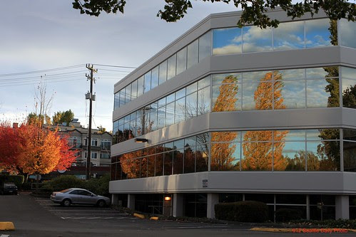 Autumn Reflection by Seattle Daily Photo