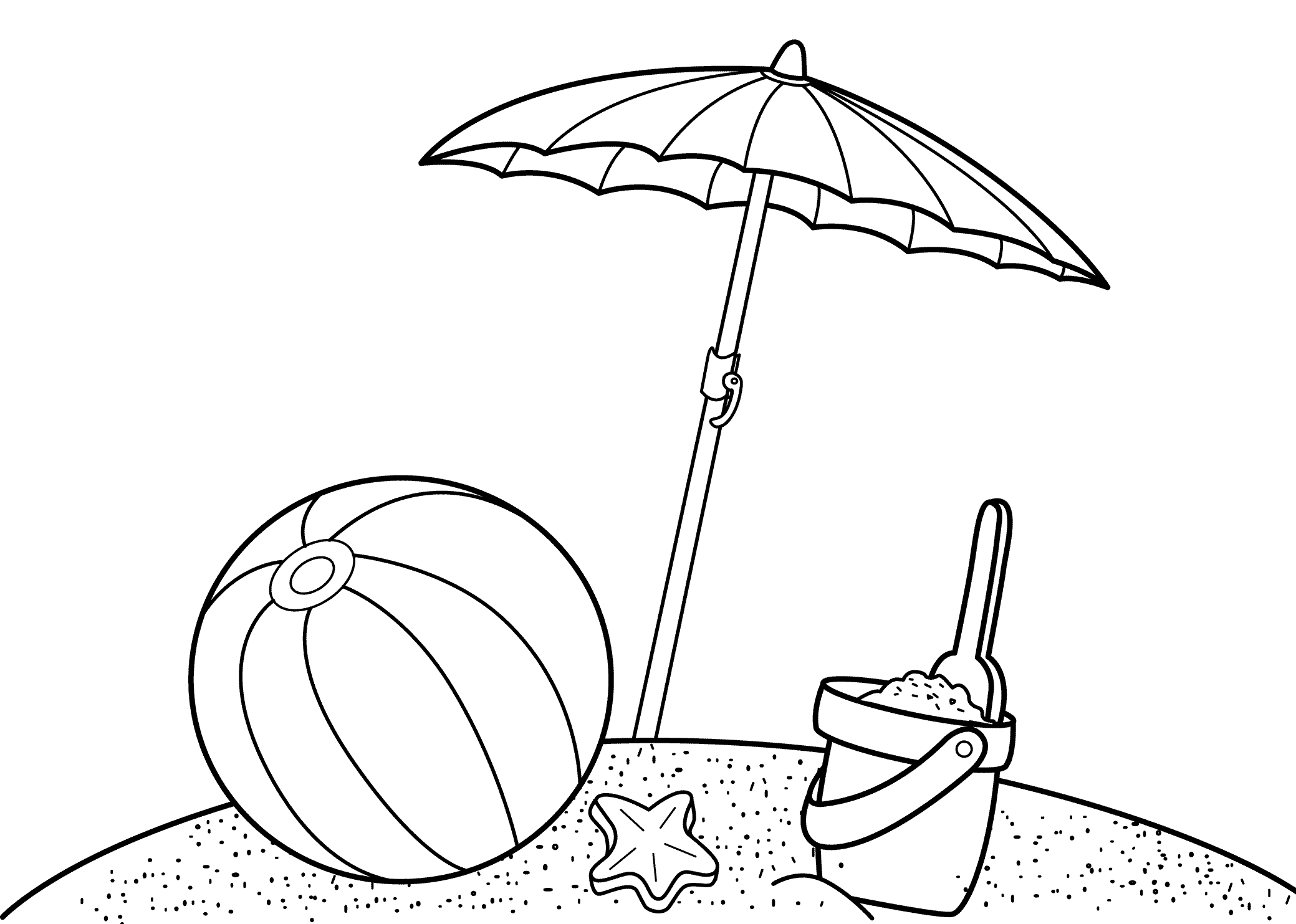 download free printable summer coloring pages for kids