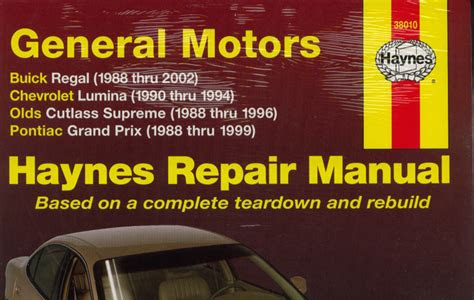 Free Download 93 chevy lumina haynes repair manual ManyBooks PDF