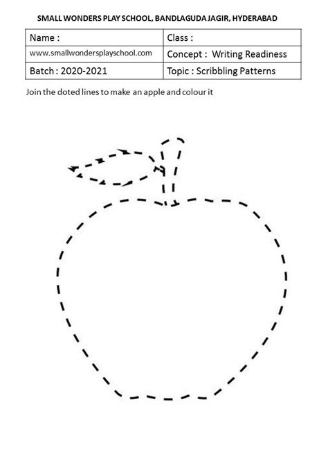  kindergarten work sheets smallwondersplayschool