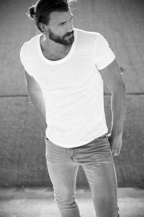 40 Samurai Hairstyles For Men - Modern Masculine Man Buns