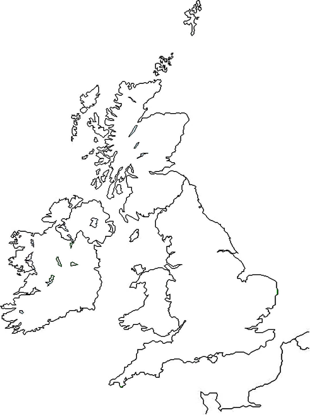 Blank Map Of The Uk Worksheet Blank Map Of The Uk Worksheet