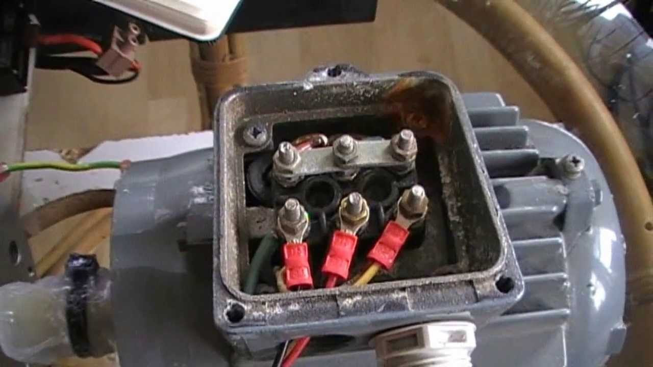 Drehstrommotor wicklung prüfen