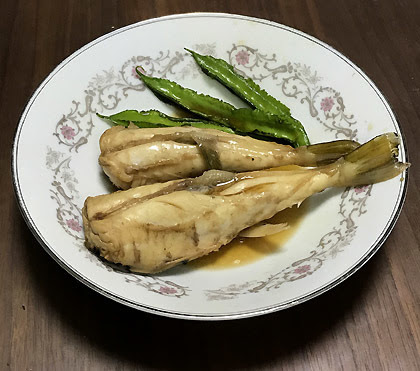 サバフグの煮付け 釣りバカ男の手料理
