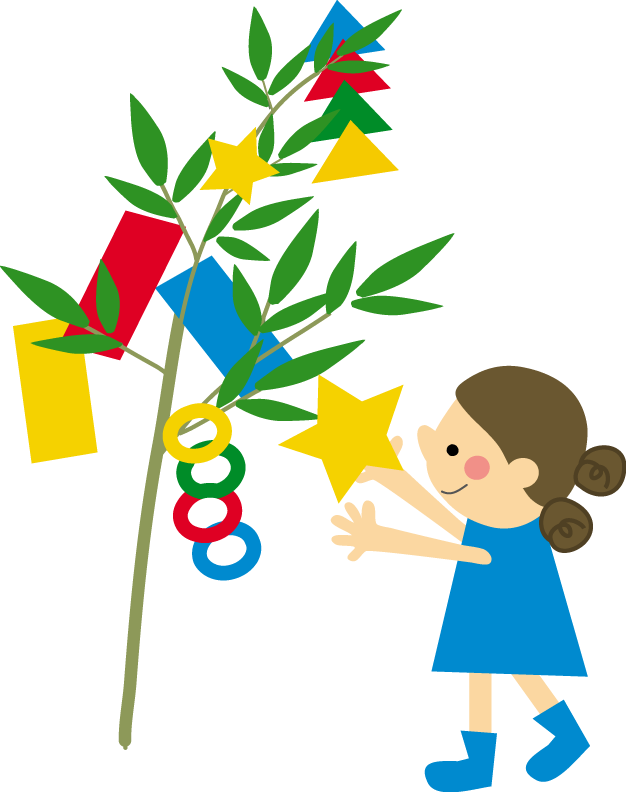 七夕のイラスト 無料 フリー素材