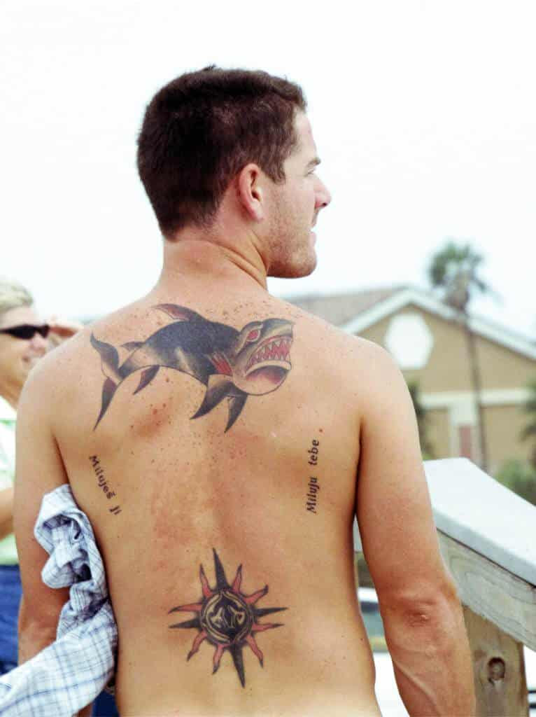 small lower back tattoos for guys