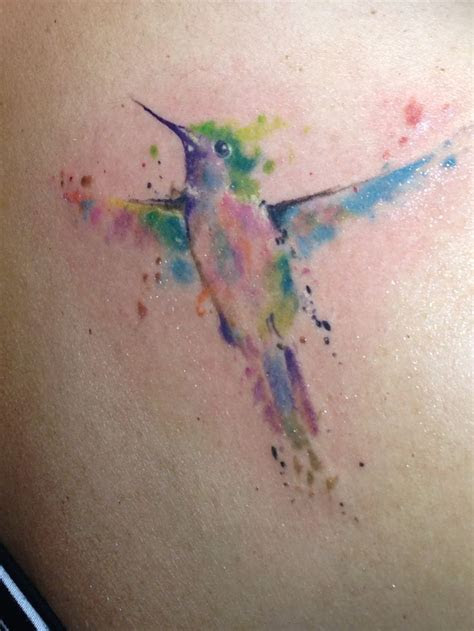 artistic watercolor tattoos   living works  art