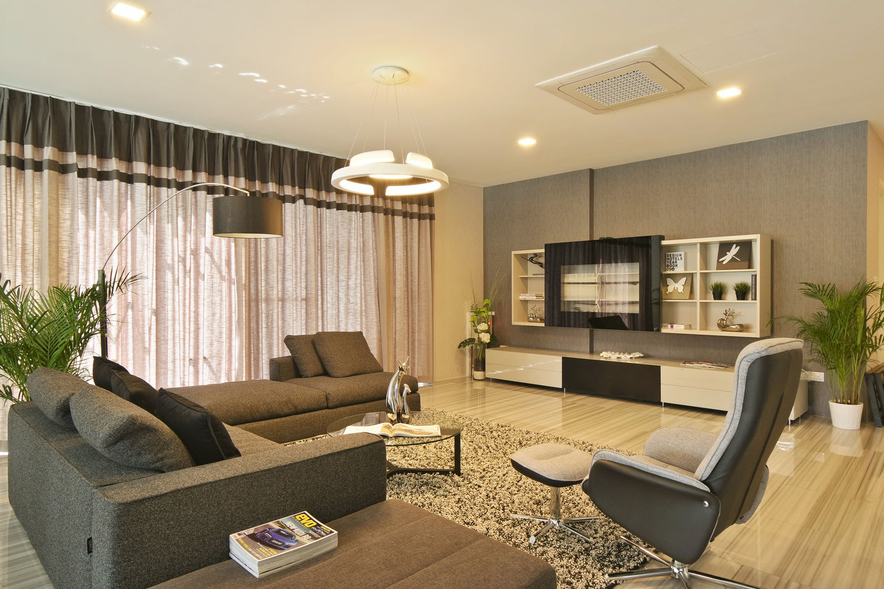 Living Room Decoration and Design Company Singapore
