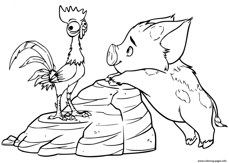 Moana Coloring Pages Pdf At Getdrawings Free Download