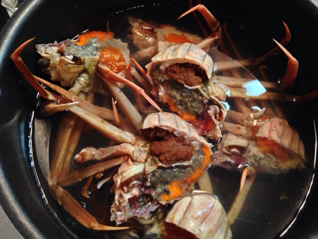 12 7 セコガニのお味噌汁 Kahanshin Yo Yasero