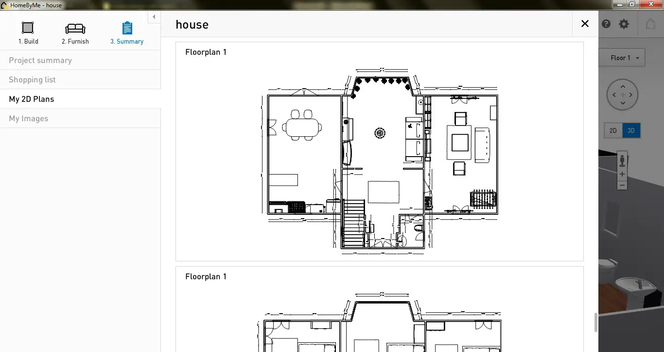 Free Floor Plan Software - HomeByMe Review