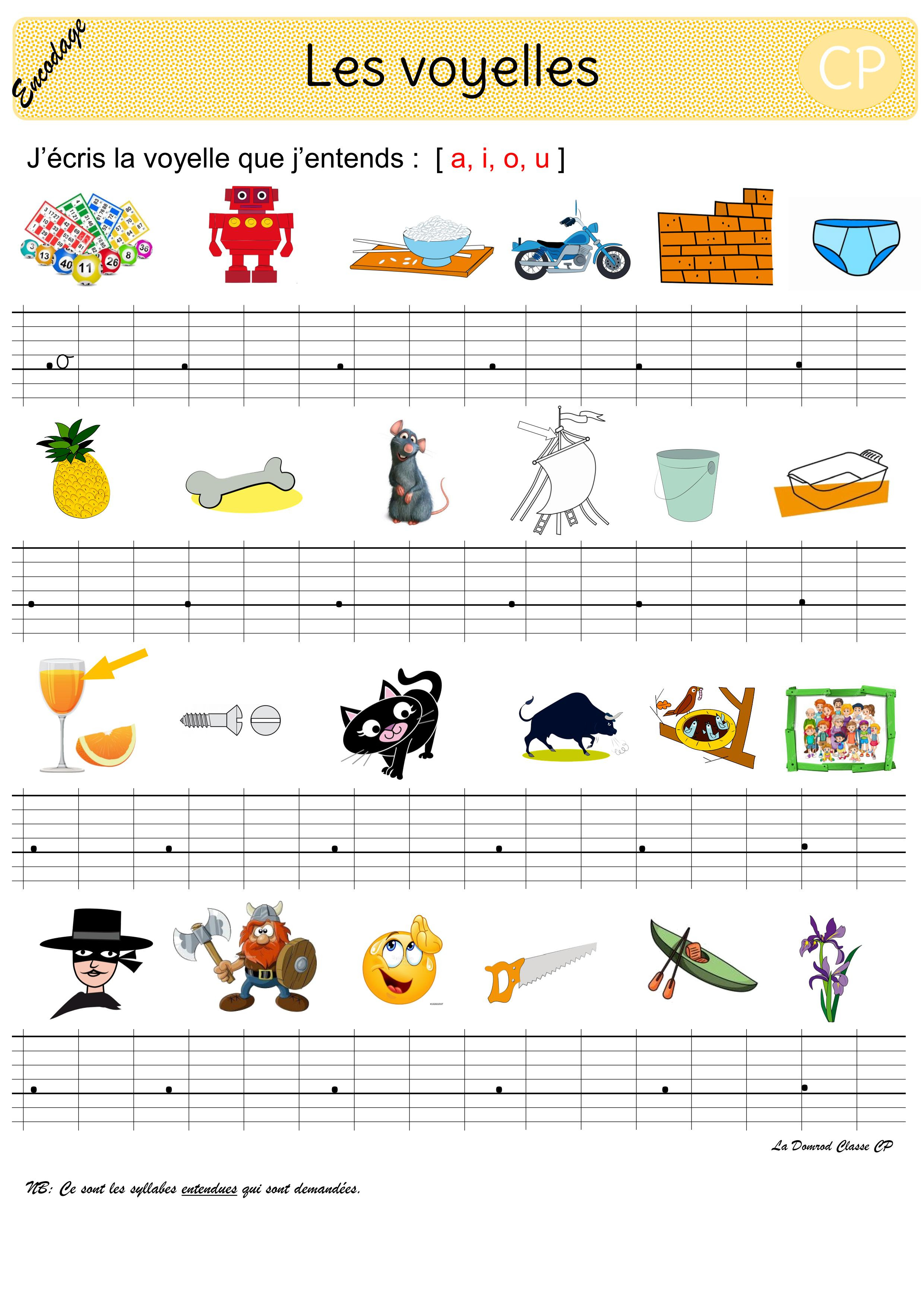 Encodage Pilotis P1 La Domrod Classe Cp