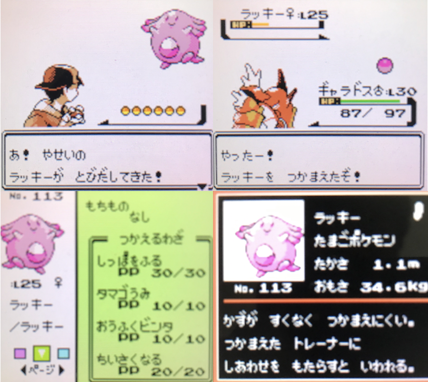 クリスタル 図鑑完成への道 現在３７匹 日記 ポケモン自分のためのまとめと日記