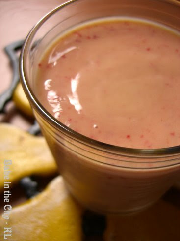 Mango and Strawberry Smoothie