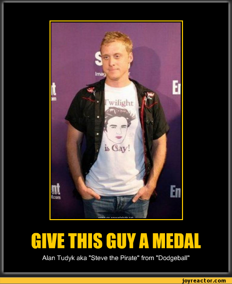 Give This Guy A Medalalan Tudyk Aka Steve The Pirate From Dodgeball Funny Pictures Funny Pictures Best Jokes Comics Images Video Humor Gif Animation I Lol D