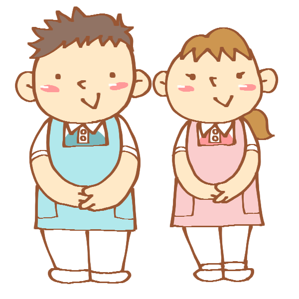 介護士の男女のイラスト かわいいフリー素材が無料のイラストレイン