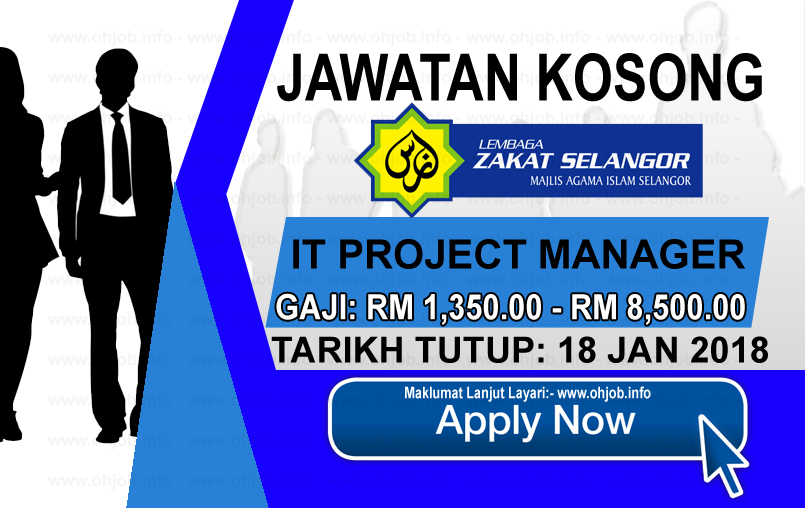 Jawatan Kerja Kosong Lembaga Zakat Selangor - MAIS logo www.ohjob.info januari 2018