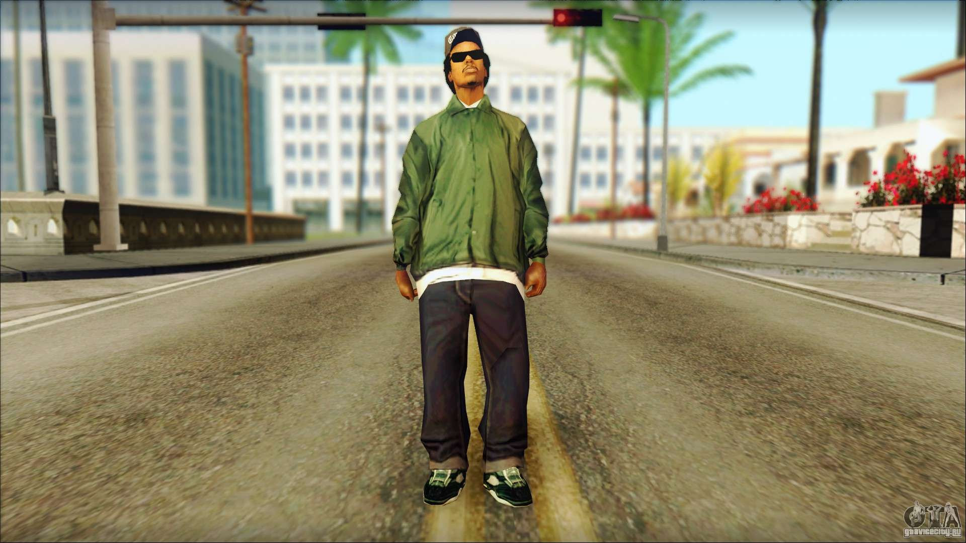 Eazy-E Green v2 Ð´Ð»Ñ GTA San Andreas. ÐÐ°Ð¼ÐµÑÐ°ÑÐµÐ»ÑÐ½Ð¾Ðµ ...