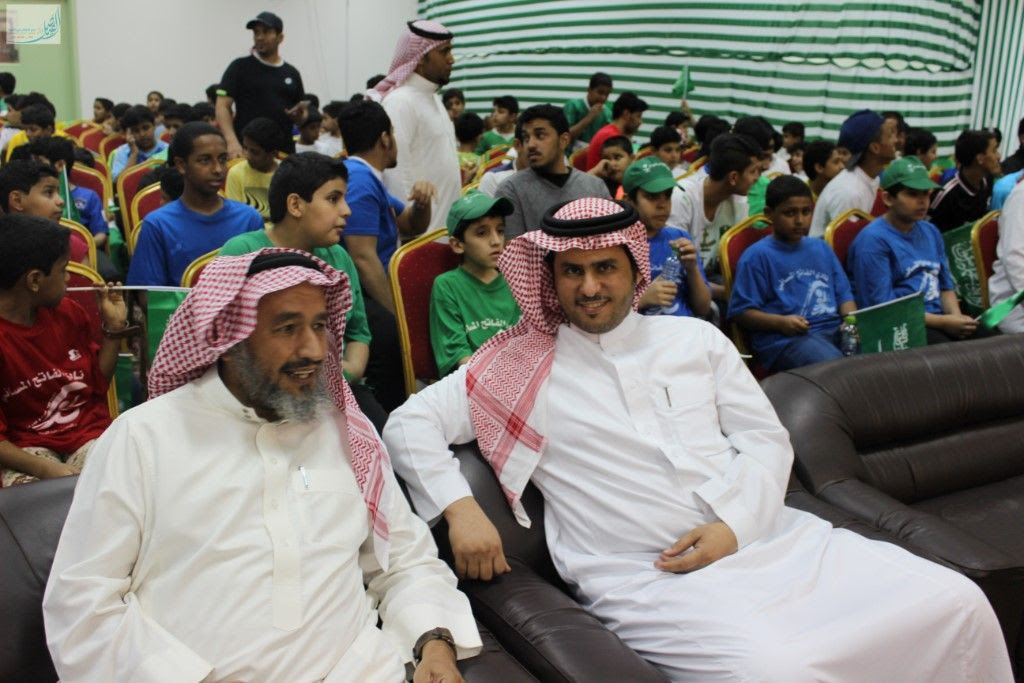 مشاركة نادي الحي بمدرسة الملك