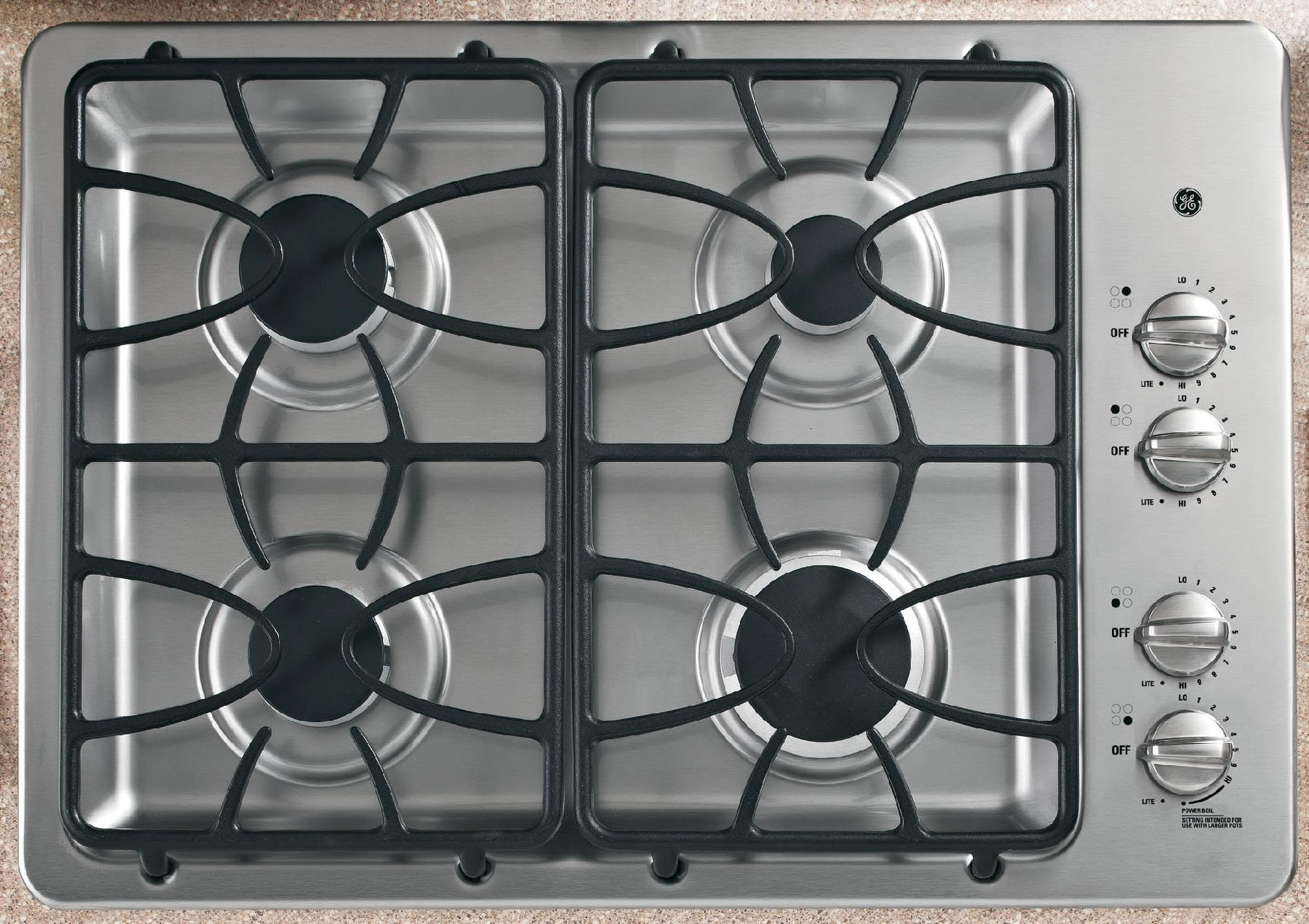 GENERAL ELECTRIC GE(R) 30 Built-In Gas Cooktop