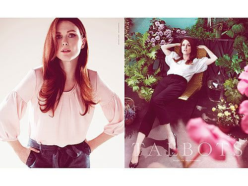Julianne Moore’s New Ads for Talbots