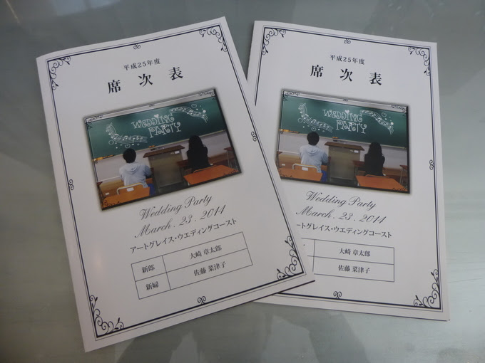 ゲストを楽しませるユニークな席次表のアイデアまとめ