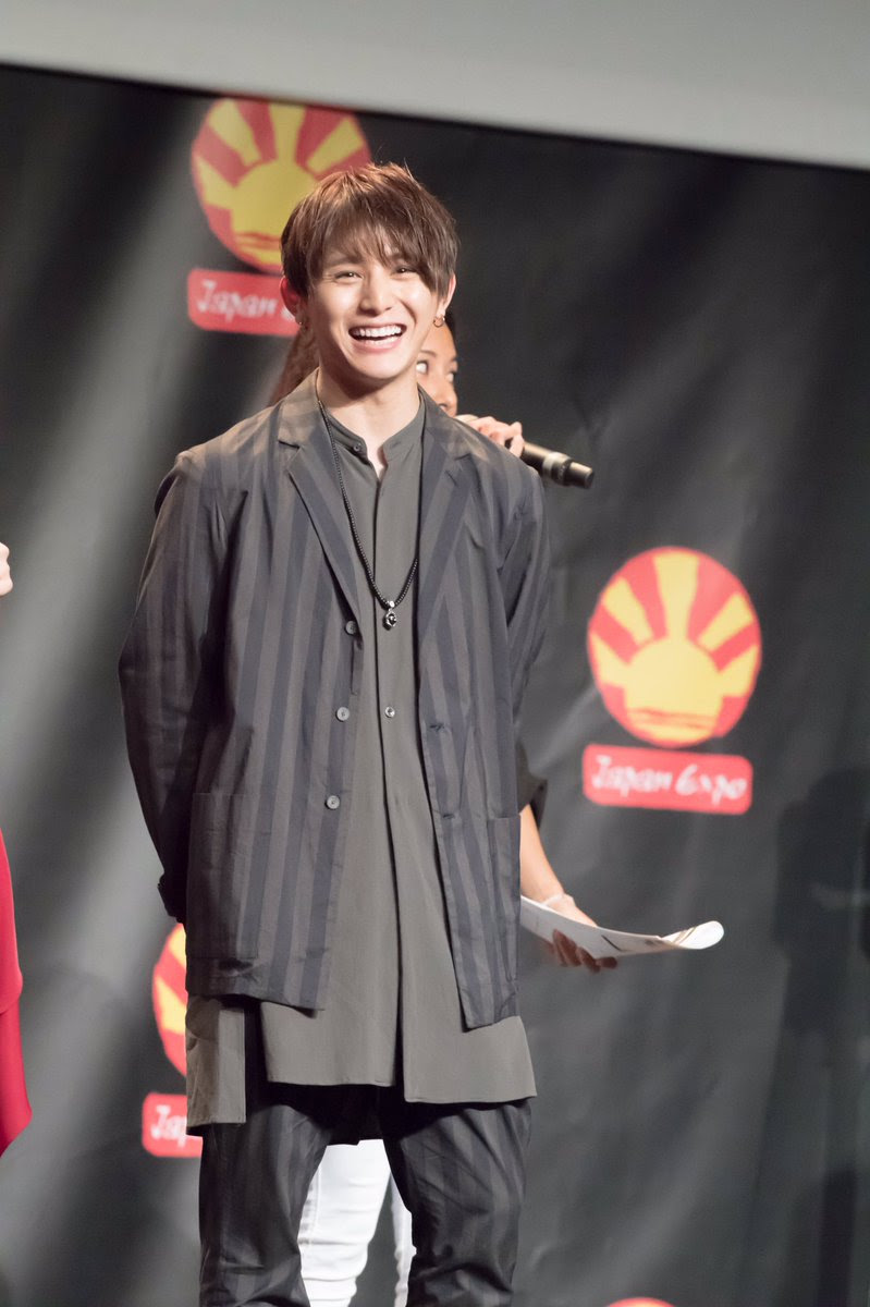画像 Hey Say Jump山田涼介がパリ ジャパンエキスポ に 前髪アリ で登場しファン歓喜 ジャニーズtwitterまとめ