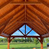 14X20 Pavilion Plans : A variety of room underneath the roof to get out of the solar and enjoy a meal.