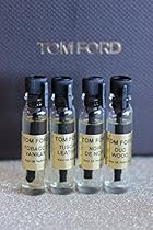 Tom Ford Eau De Parfum 4 Mini Vials Tobacco Vanille Tuscan Leather Noir De Noir Oud Wood 1 25ml Each Perfume New In Box Give Great Gift Jp6tiwtt9oeng