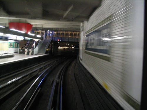 Driver's eye view Métro