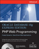 Oracle Database 10g Express Edition PHP Web Programming
