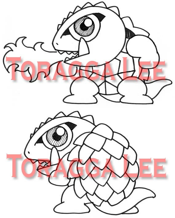 ガメラ2 トラガ リーのイラスト