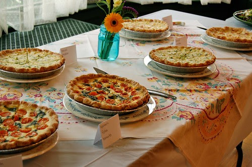 quiche parade!