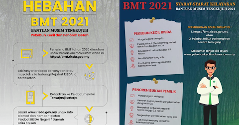 permohonan bantuan musim tengkujuh