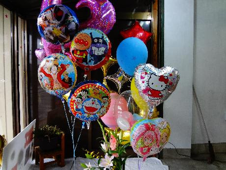 ふうせんのある風景 キャラクターバルーン