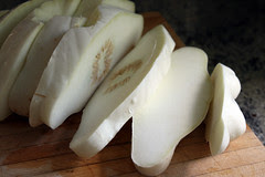 giant patty pan sliced
