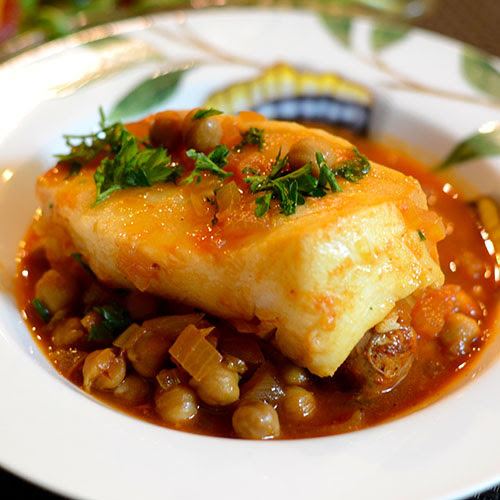 Spanish Sea Bass With Chickpeas Feed Your Soul Too