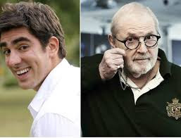 Marcelo Adnet e Jô Soares.