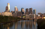 Philadelphia at Sunset