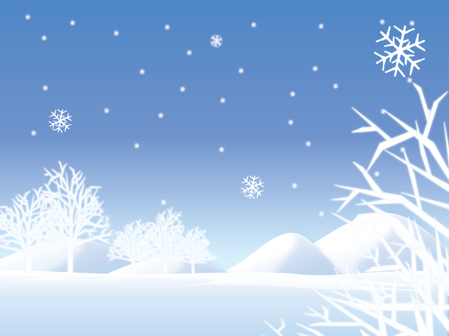フリーイラスト 一面の雪景色でアハ体験 Gahag 著作権フリー写真 イラスト素材集