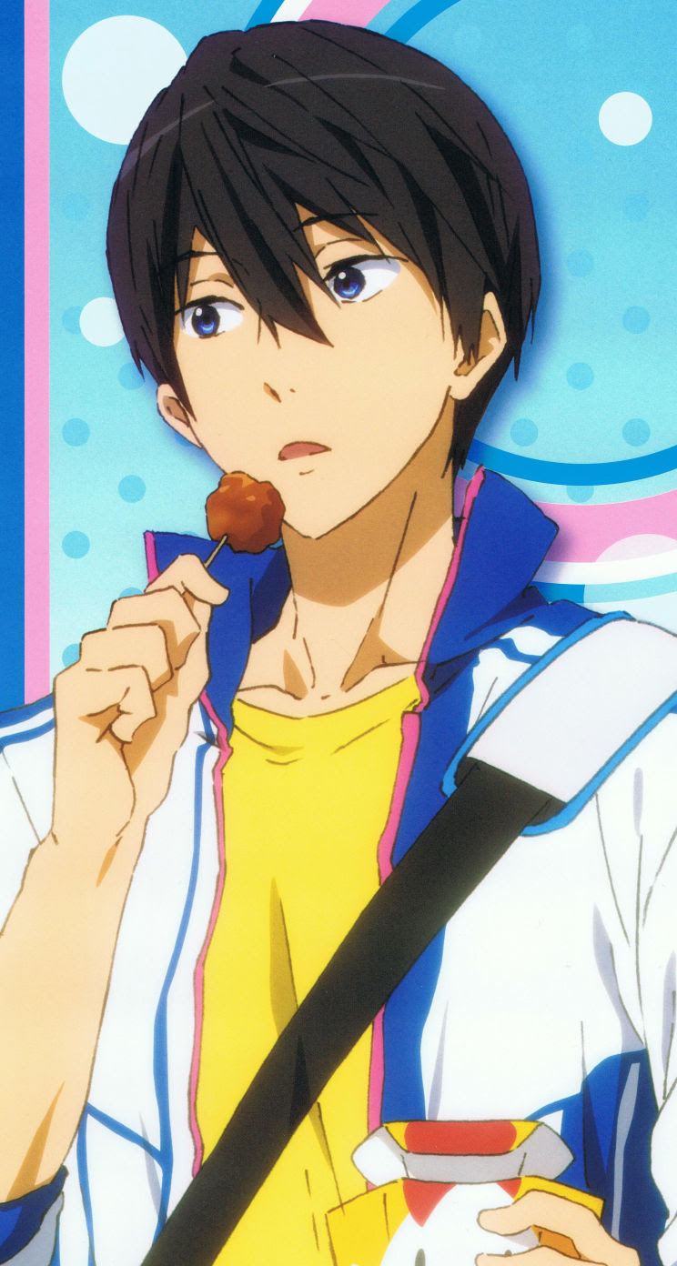 Free アニメ Iphone壁紙 画像 1 七瀬遙 Iphone5壁紙 744 1392 Ios7用 他 アニメ壁紙ネット Pc Android Iphone壁紙 画像
