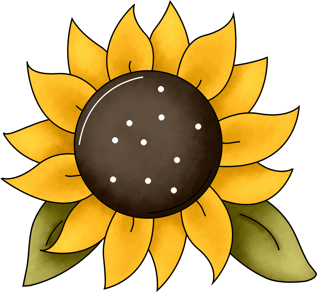 Creative Sunflower Clipart Printable - Best Free Clipart : Best Free Clipart